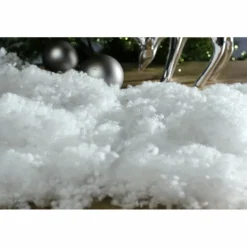 Deko-Schneekugeln, weiß, im Beutel