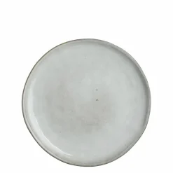 Deko-Teller, grau, Keramik