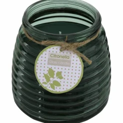 Duftkerze, Ø: 12 cm, bunt, Duft: Zitronella