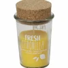 Duftkerze, gelb, Duft: Citronella