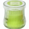 Duftkerze, limettengrün, Duft: Green Apple