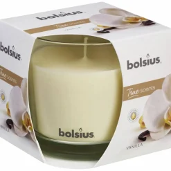Duftkerze »True Scents«, weiß, Duft: Vanille