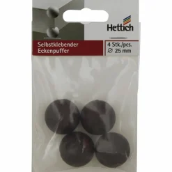 Eckenschutz, rund, Selbstklebend, braun, Ø 25 mm