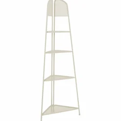 Eckregal »Ekko«, HxT: 180 x 48 cm, sandbeige