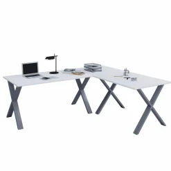Eck-Schreibtisch »Lona«, BxHxL: 50 x 76 x 160 cm