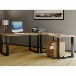 Eck-Schreibtisch »Lona«, BxHxL: 80 x 76 x 190 cm