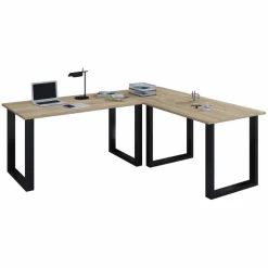 Eck-Schreibtisch »Lona«, BxHxL: 80 x 76 x 190 cm