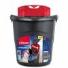 Eimer »Ultramat«, BxHxL: 26 x 27,3 x 37 cm, Kunststoff, schwarz/rot