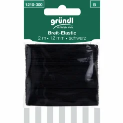 Elastikband, schwarz, Elastodien/Polyester