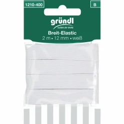 Elastikband, weiß, Elastodien/Polyester