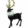 Elchkopf, Höhe: 36,5 cm, schwarz