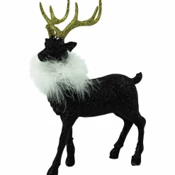 Elchkopf, Höhe: 25,5 cm, schwarz
