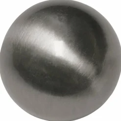 Endknopf, Memphis, Kugel, 16 mm, 2 Stück, Silber