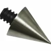 Endknopf, New York, Kegel, 12 mm, Silber