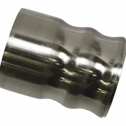 Endknopf, Windsor, Kappe, 25 mm, 2 Stück, Silber