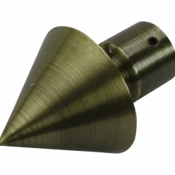 Endstück, Blues, Kegel, 20 mm, Bronze