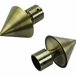 Endstück, Blues, Kegel, 20 mm, Bronze