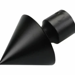 Endstück, Blues, Kegel, 20 mm, Schwarz