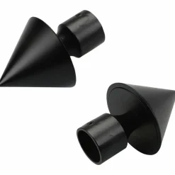 Endstück, Blues, Kegel, 20 mm, Schwarz