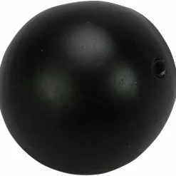 Endstück, Blues, Kugel, 20 mm, Schwarz