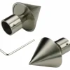 Endstück, France, Kegel, 20 mm, Silber