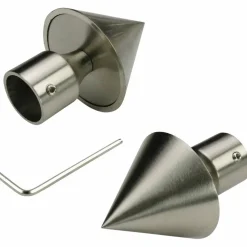 Endstück, France, Kegel, 20 mm, Silber