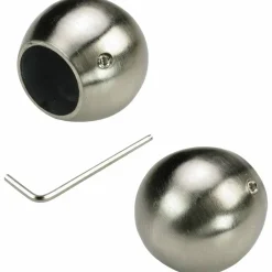 Endstück, France, Kugel, 20 mm, Silber