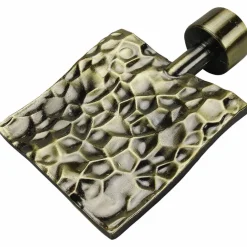 Endstück Johnny, Blues, Flach, eckig, 20 mm, Bronze