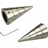 Endstück, Kegel, 16 mm, 2 Stück, Silber