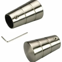 Endstück, Trichterförmig, 16 mm, 2 Stück, Silber