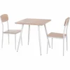 Essgruppe, BxT: 70 x 70 cm, 2 Sitzplätze, natur