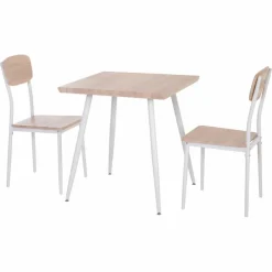 Essgruppe, BxT: 70 x 70 cm, 2 Sitzplätze, natur