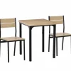 Essgruppe, BxT: 60 x 60 cm, 2 Sitzplätze, natur