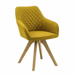 Essgruppe, Mitteldichte Faserplatte/Eichenholz/Textil, Anzahl Sitzplätze: 4