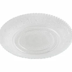 Etagere, Eisen/Glas, weiß