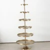 Etagere »Phill«, Höhe: 200 cm, Aluminium, goldfarben