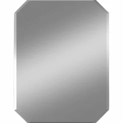 Facettenspiegel »Suma«, rechteckig, BxH: 45 x 60 cm, silberfarben