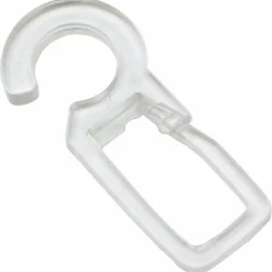 Faltenlegehaken, transparent, 10 Faltenlegehaken