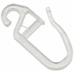 Faltenlegehaken, transparent, 10 Faltenlegehaken