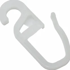 Faltenlegehaken, weiß, 10 Faltenlegehaken