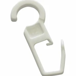 Faltenlegehaken, weiß, 10 Faltenlegehaken