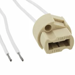 Fassung, Kunststoff, GU10, weiß