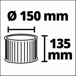Feinstaubfiltersystem, BxHxL: 31,5 x 22 x 31,5 cm, Kunststoff/Stoff