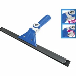 Fensterabzieher, Kunststoff, blau