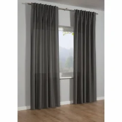 Fertigschal, Polyester, lichtdurchlässig, aber blickdicht