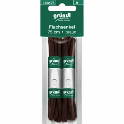 Flachsenkel, braun, Baumwolle/Polyester