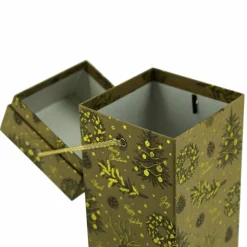 Flaschenbox, goldfarben, 3 Stück