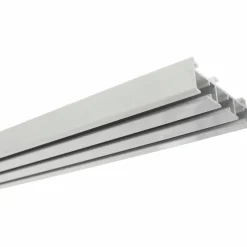 Flächenvorhangschiene »Atlanta«, Länge: 2600 mm, 3-läufig, Aluminium