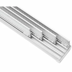 Flächenvorhangschiene »Komfort«, weiß, Aluminium