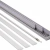 Flächenvorhangschiene, Länge: 1700 mm, 3-läufig, Aluminium
